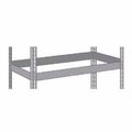 Global Equipment Additional Shelf Level Boltless 36"W x 18"D - Gray 601903A